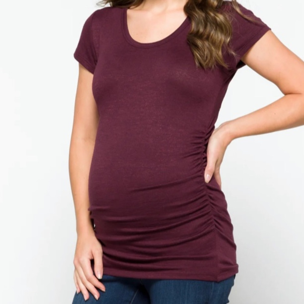 Market and Spruce Alma Maternity Top